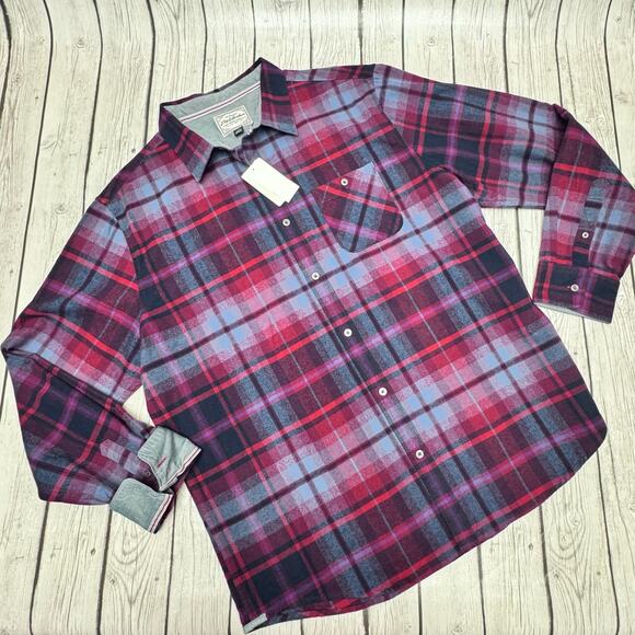 Flag & Anthem Men's Flannel Button Up Shirt Bundle Size X-Large - Picture 7 of 10